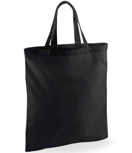 W Mill Bag For Life Short Handle - Black - ONE